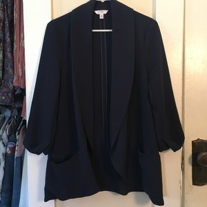 Navy Relaxed Cardigan